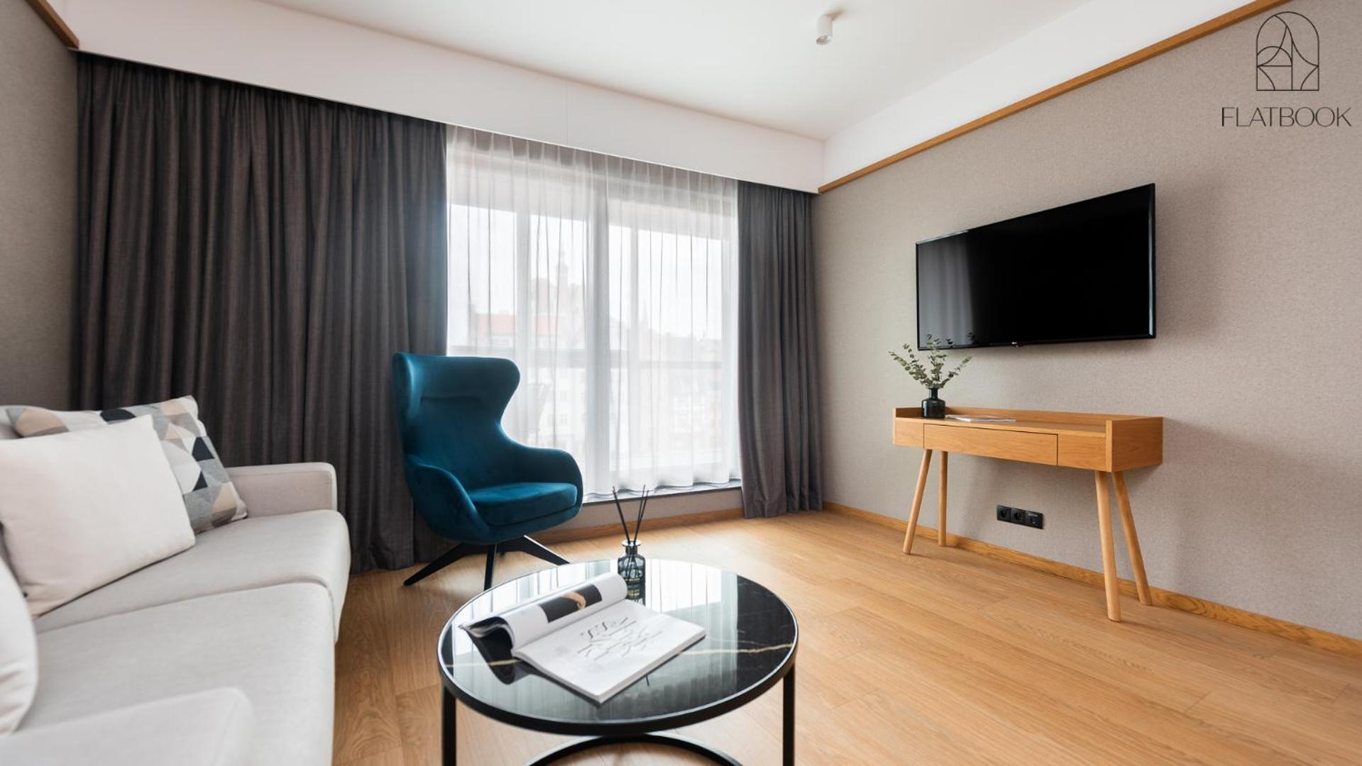 Flatbook - Deo Plaza Riverside Prestige With Parking Included * Gdańsk